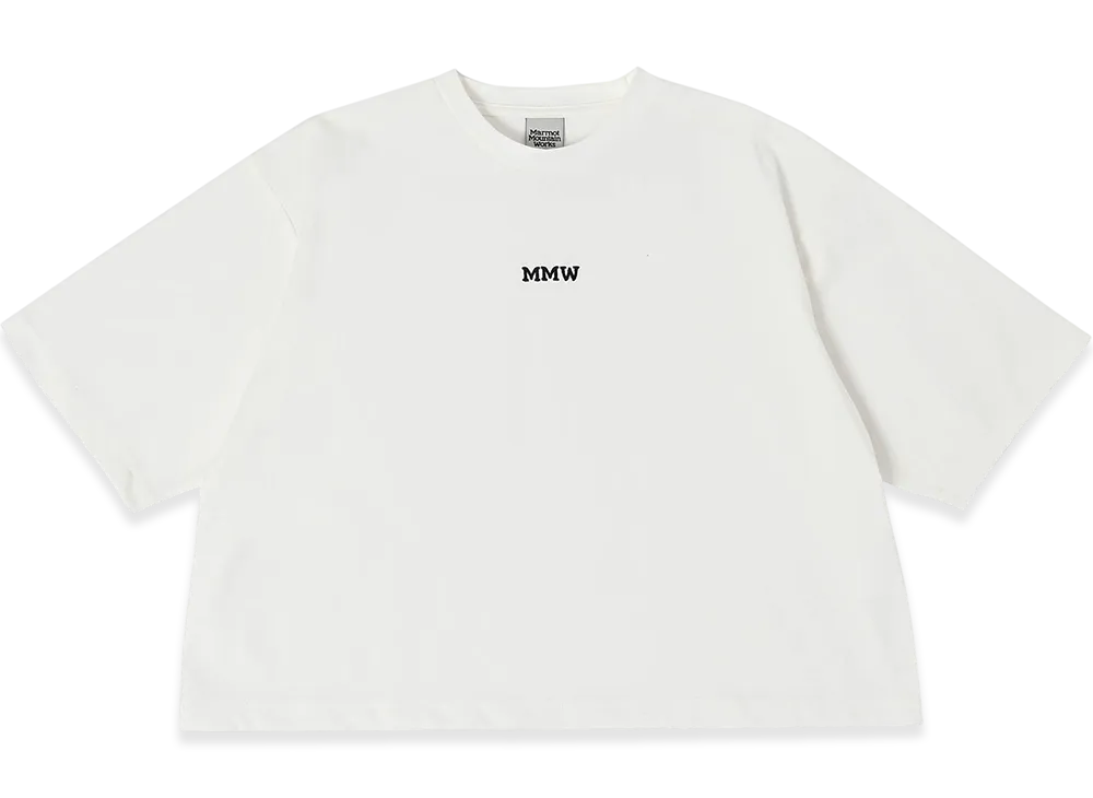 Marmot Women's MMW Cropped T-Shirt "White"