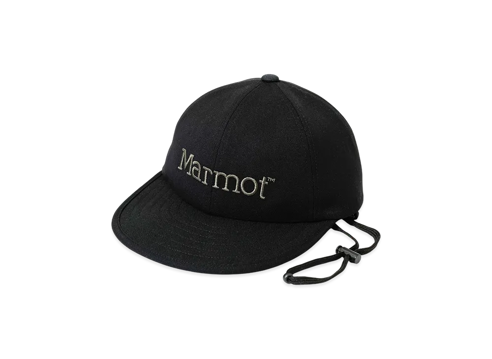 Marmot Woolly Long Bill Cap "Black"