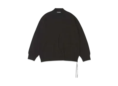mastermind WORLD Baby Cashmere Beaded Mockneck "Black"
