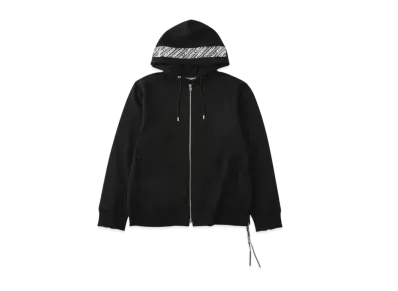 mastermind WORLD Sequins Zip Up Hoodie "Black"