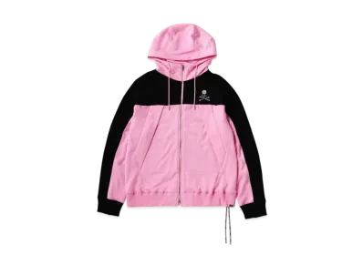 mastermind WORLD Mountain Zip Up Hoodie "Black Pink"
