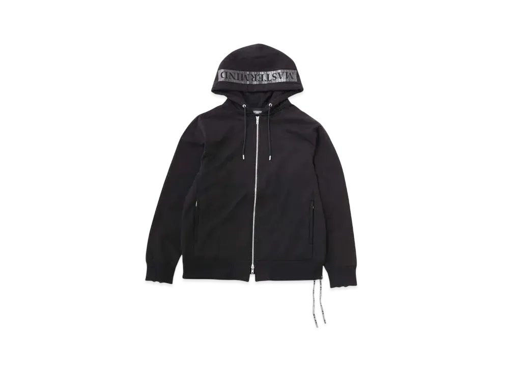 mastermind WORLD Monogram Foam Print Z U Hoodie "Black"