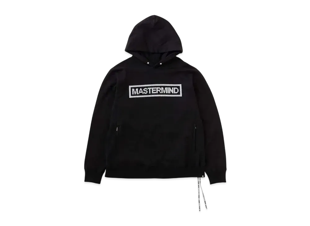 mastermind WORLD Beaded Embroidery Hoodie "Black"