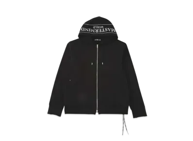 mastermind WORLD Reflect Zip Up Hoodie "Black"