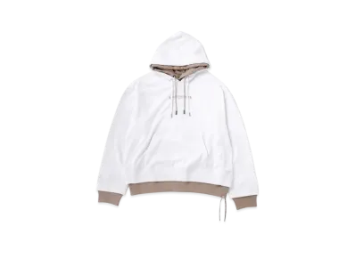 mastermind WORLD Boxy Layered Hoodie "White Sand"