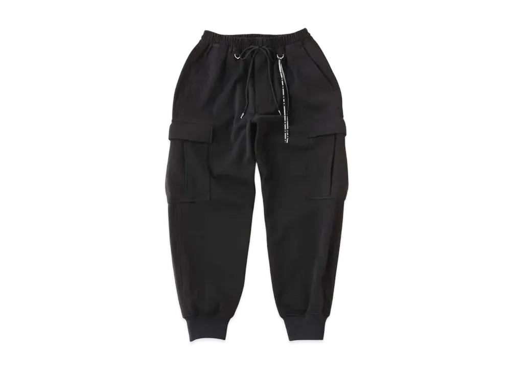 mastermind WORLD Ribbed Cargo Pants "Black"