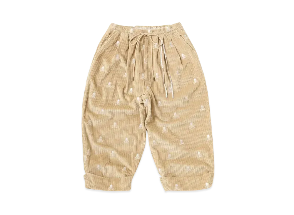 mastermind WORLD Corduroy Cropped Beach Pants "Sand"