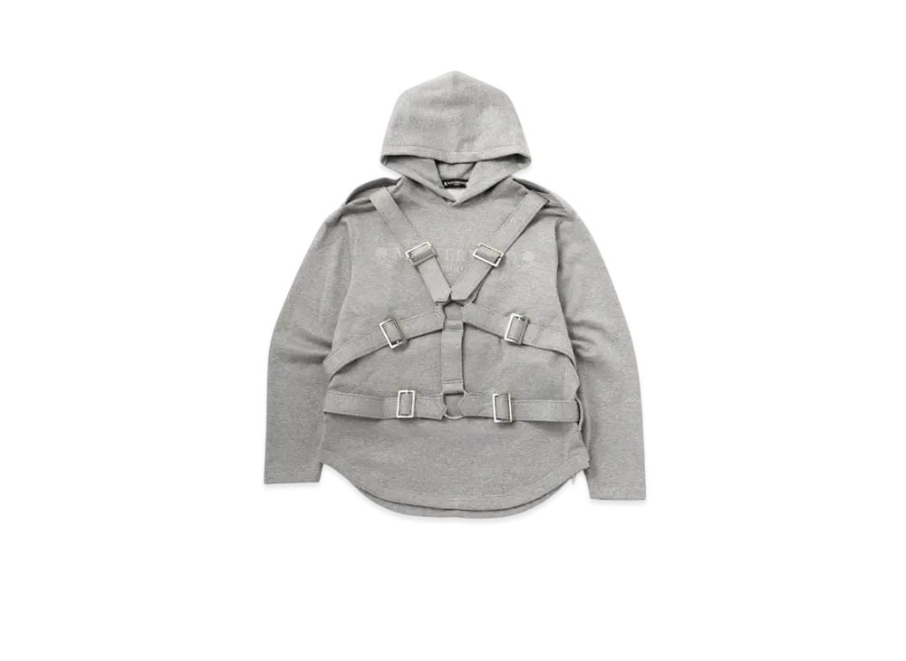 mastermind WORLD Parachute Hoodie "Top Gray"