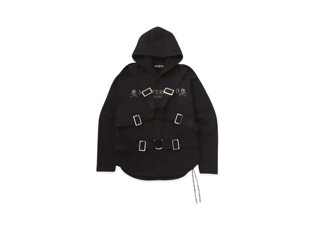 mastermind WORLD Parachute Hoodie "Black"