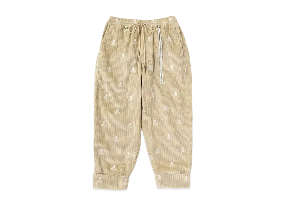 mastermind WORLD Corduroy Cropped Beach Pants Slim Fit "Sand"