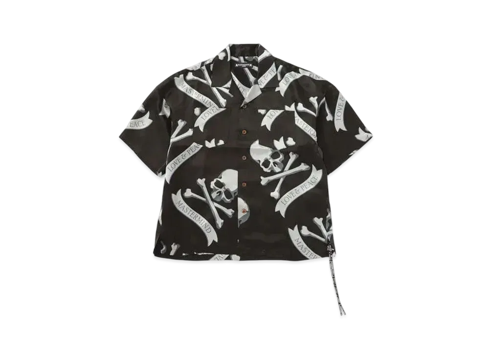 mastermind WORLD Tropical Skull SS Shirt "Black"
