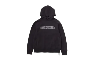 mastermind WORLD Monogram Foam Print Hoodie "Black"