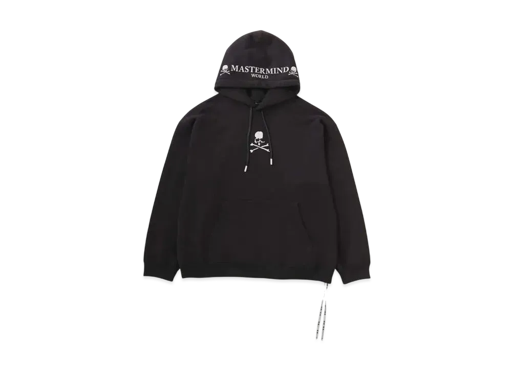 mastermind WORLD Boxy High Hoodie "Black"