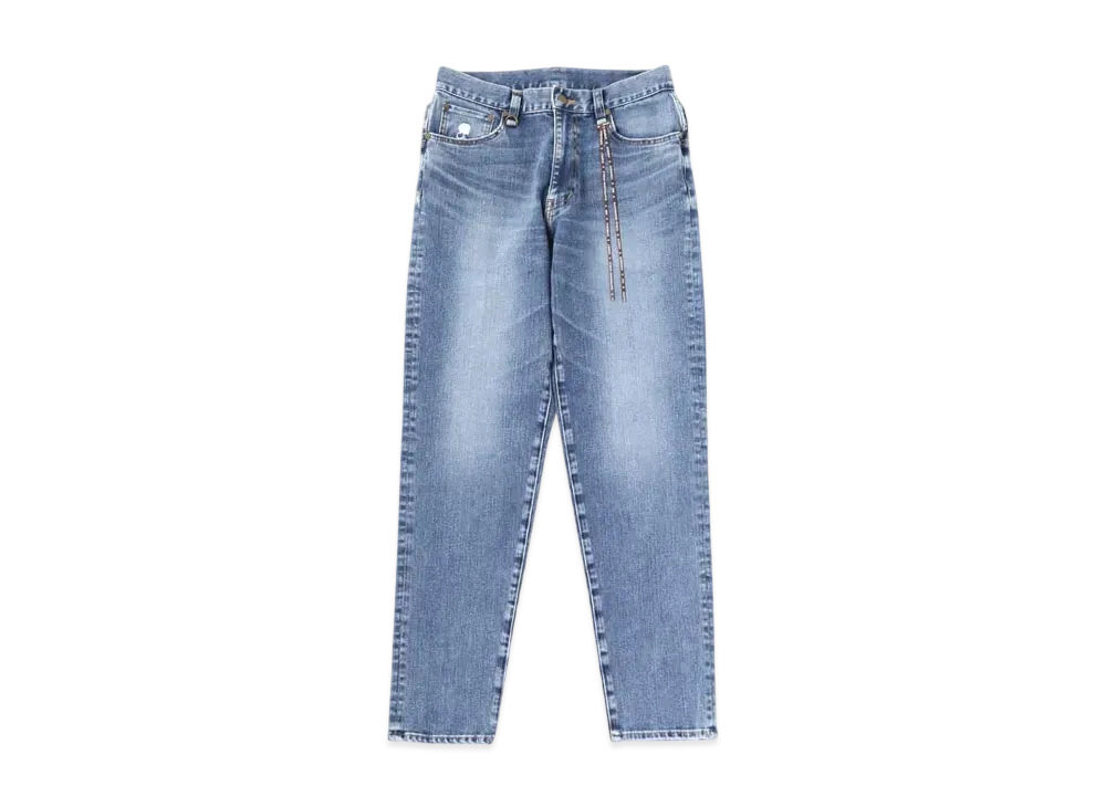 mastermind WORLD Water Repellent Stretch Denim Pants Slim Tapered Fit "Indigo"