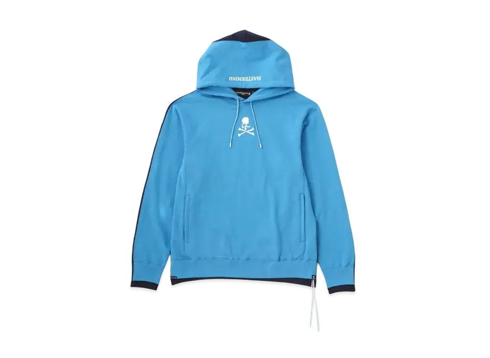 mastermind WORLD 2 Color Hoodie "Sky Blue Navy"