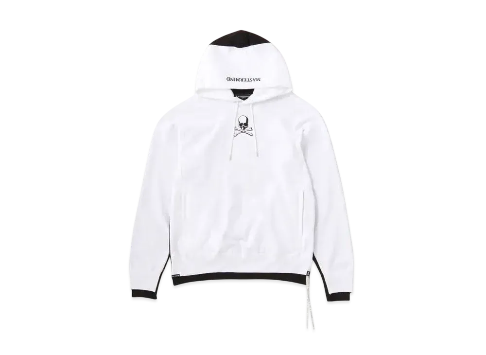 mastermind WORLD 2 Color Hoodie "White Black"