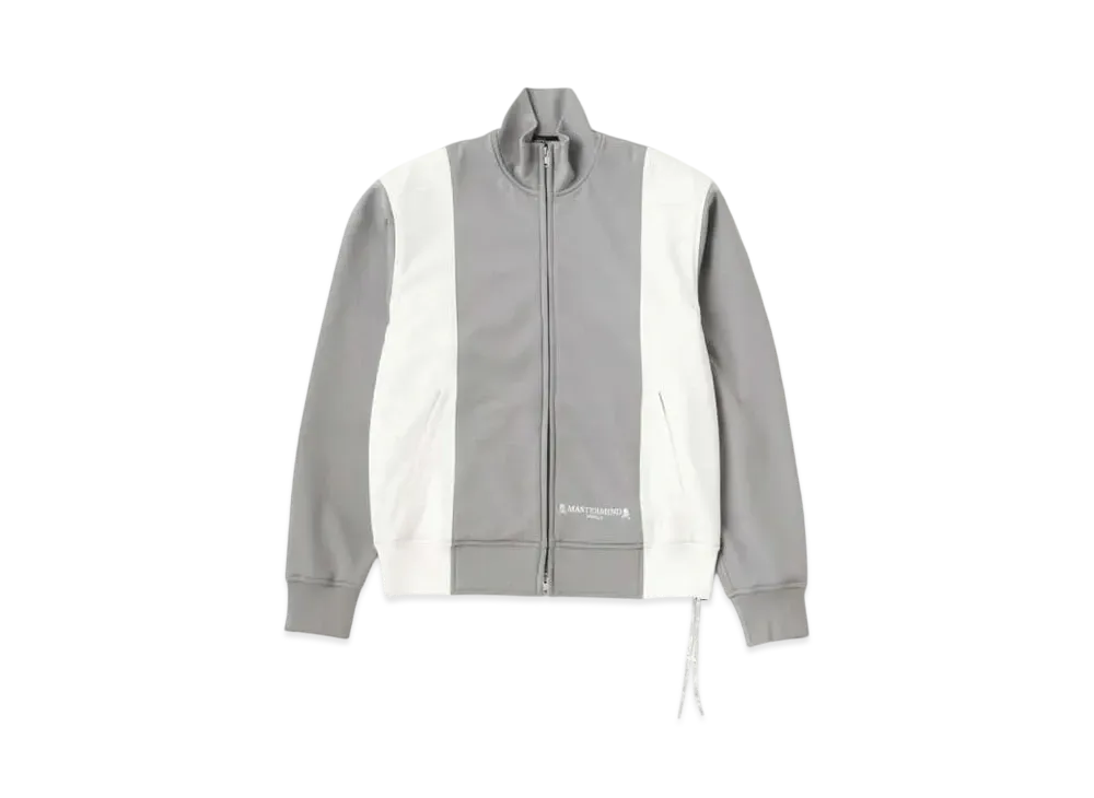 mastermind WORLD 2 Color Track Jacket "Gray White"