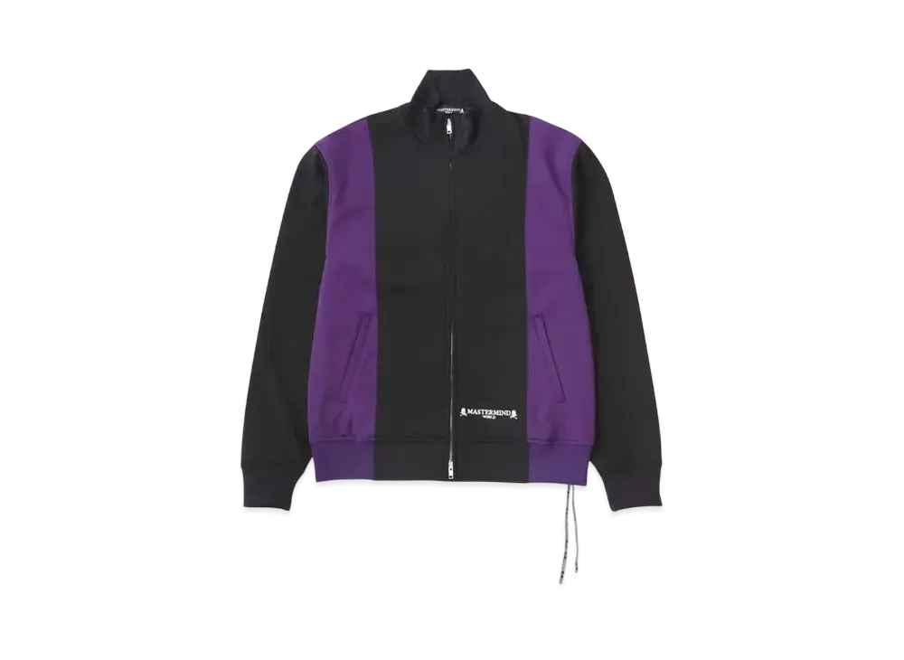 mastermind WORLD 2 Color Track Jacket "Black Purple"