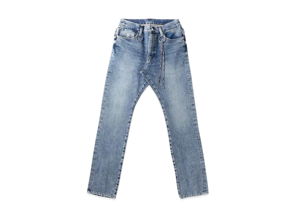 mastermind WORLD Slim 2 Way Stretched Denim Pants "Indigo"