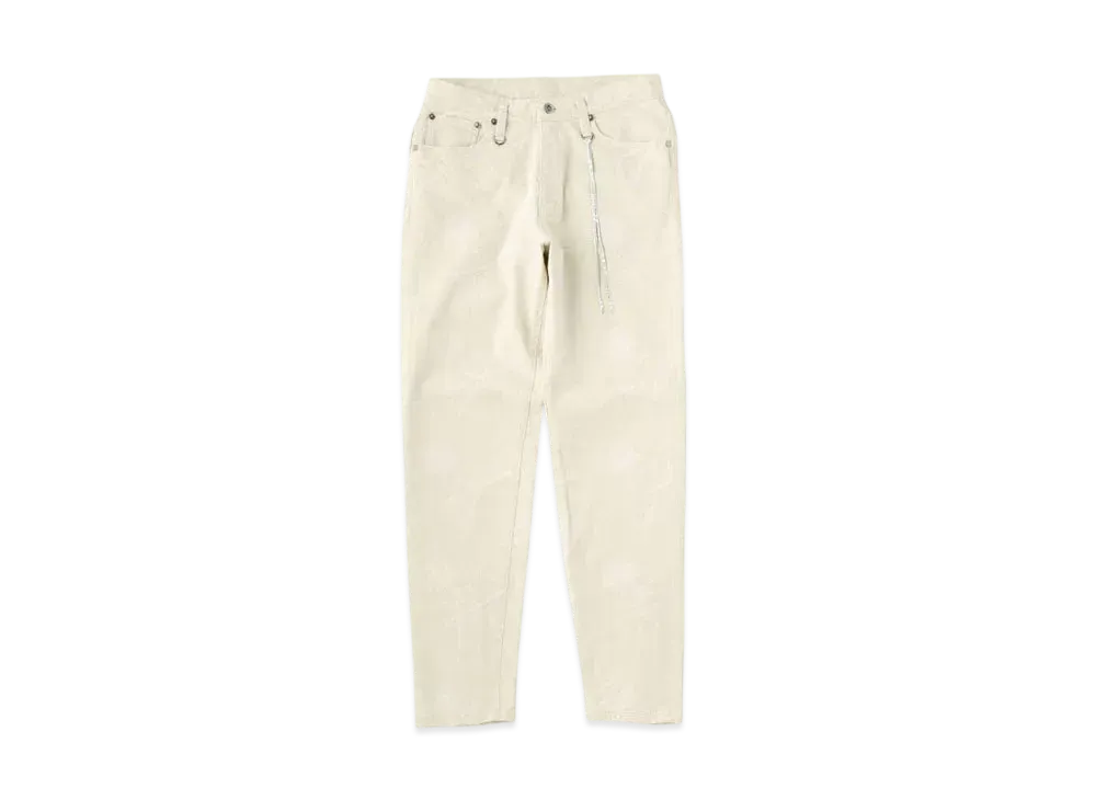 mastermind WORLD Slim Monogram Denim Pants "Sand"