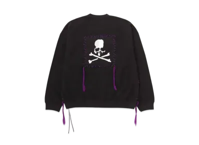 mastermind WORLD Boxy Hand-Stitched Crewneck "Black"