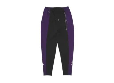 mastermind WORLD 2 Color Track Pants "Black Purple"