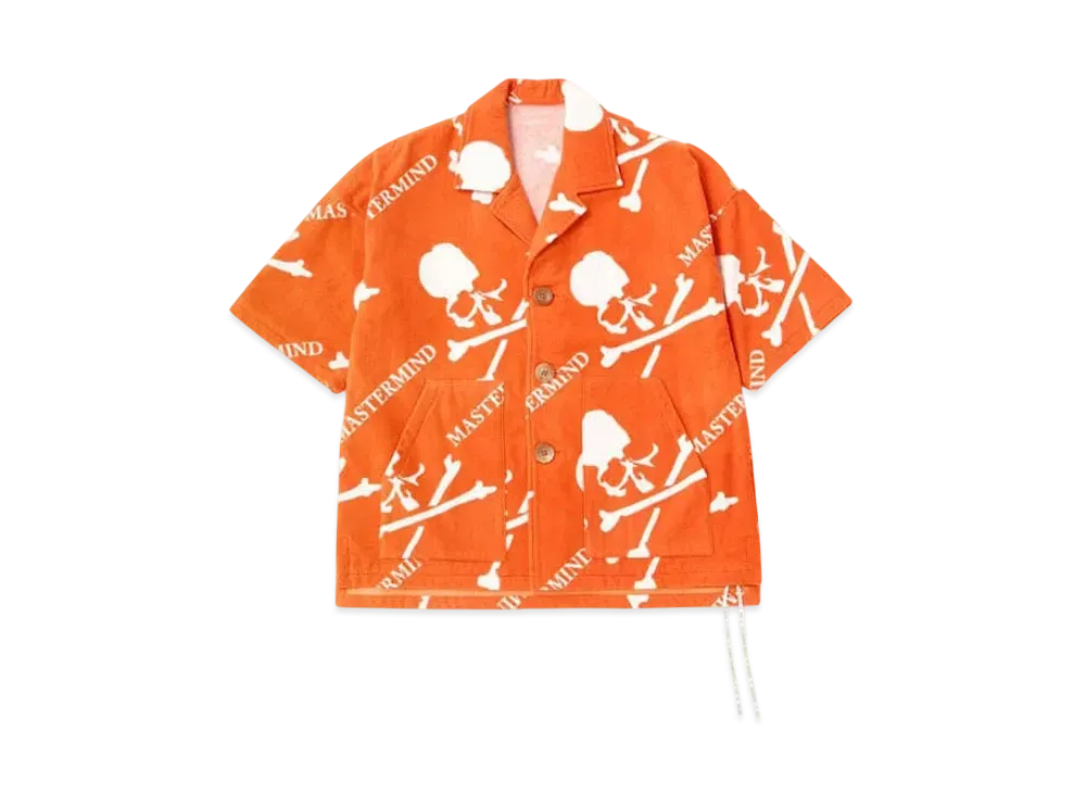 mastermind WORLD Organic Cotton SS Shirt "Orange"