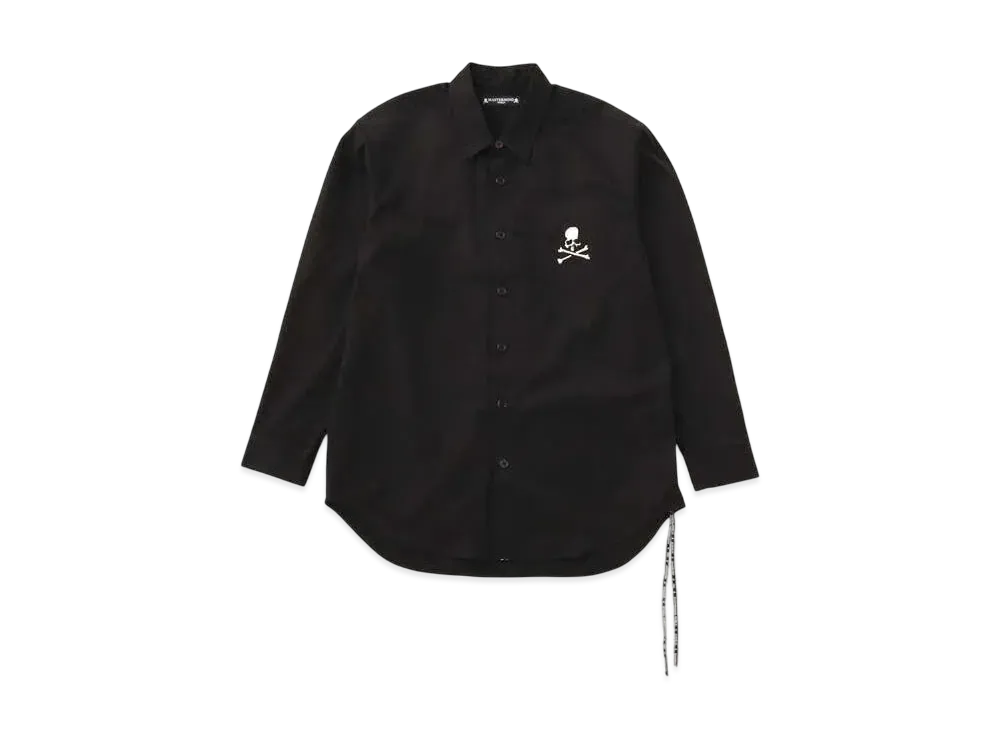 mastermind WORLD Masterseed Satin LS Shirt "Black"