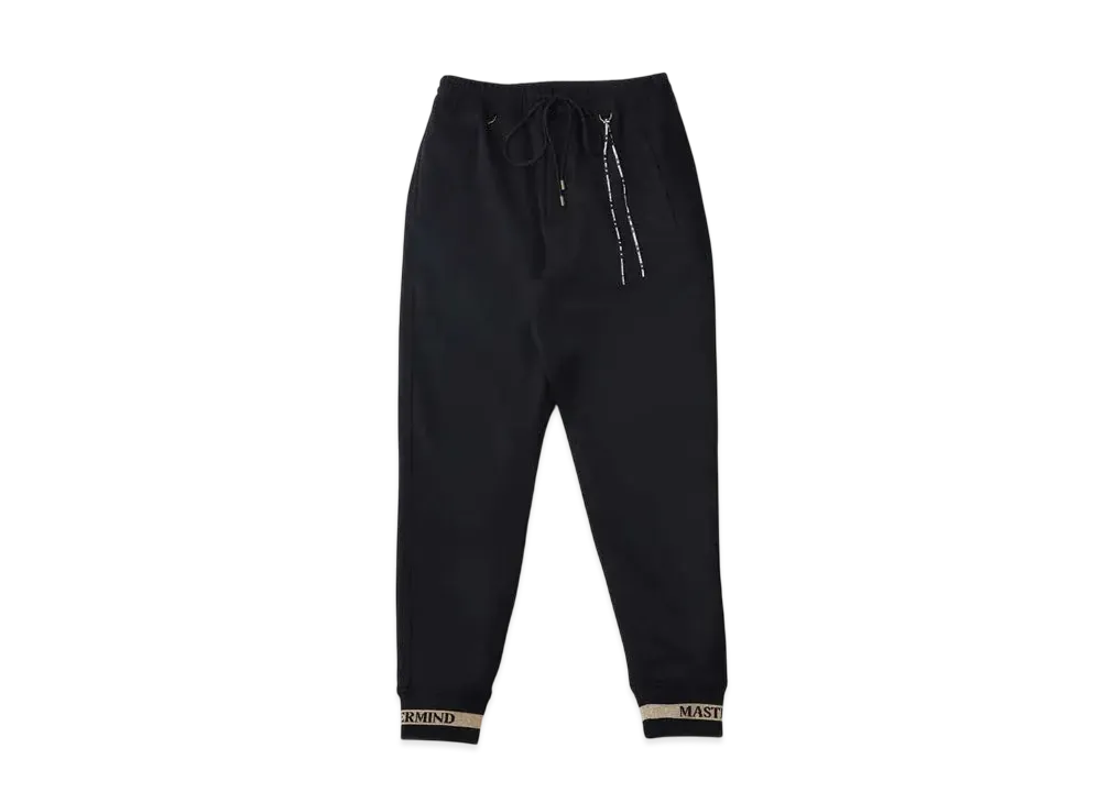 mastermind WORLD Slim Fit Colorribbed Track Pants "Black Gold"