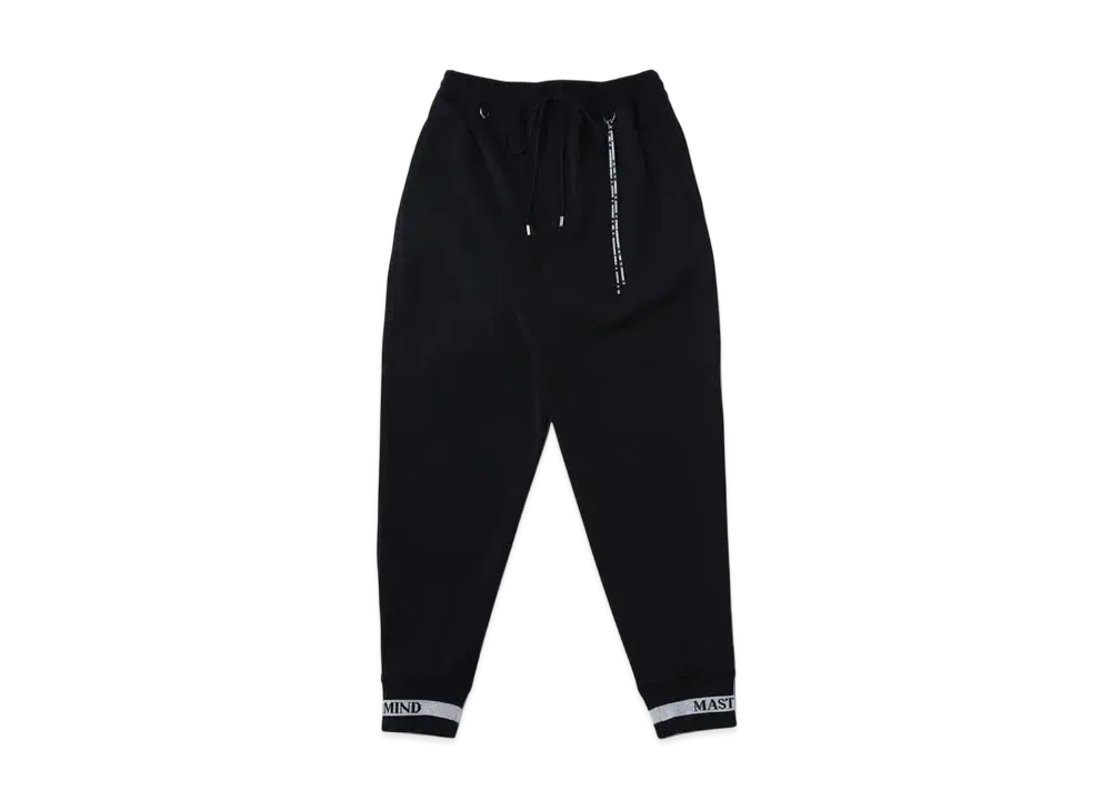 mastermind WORLD Regular Colorribbed Track Pants "Black Silver"