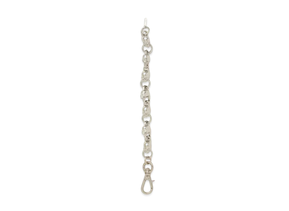 mastermind WORLD Skull Bracelet "Nickel"