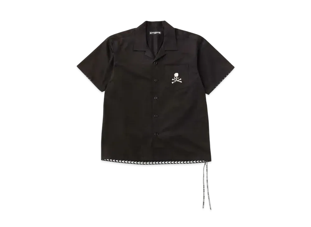 mastermind WORLD Masterseed Satin SS Shirt "Black"