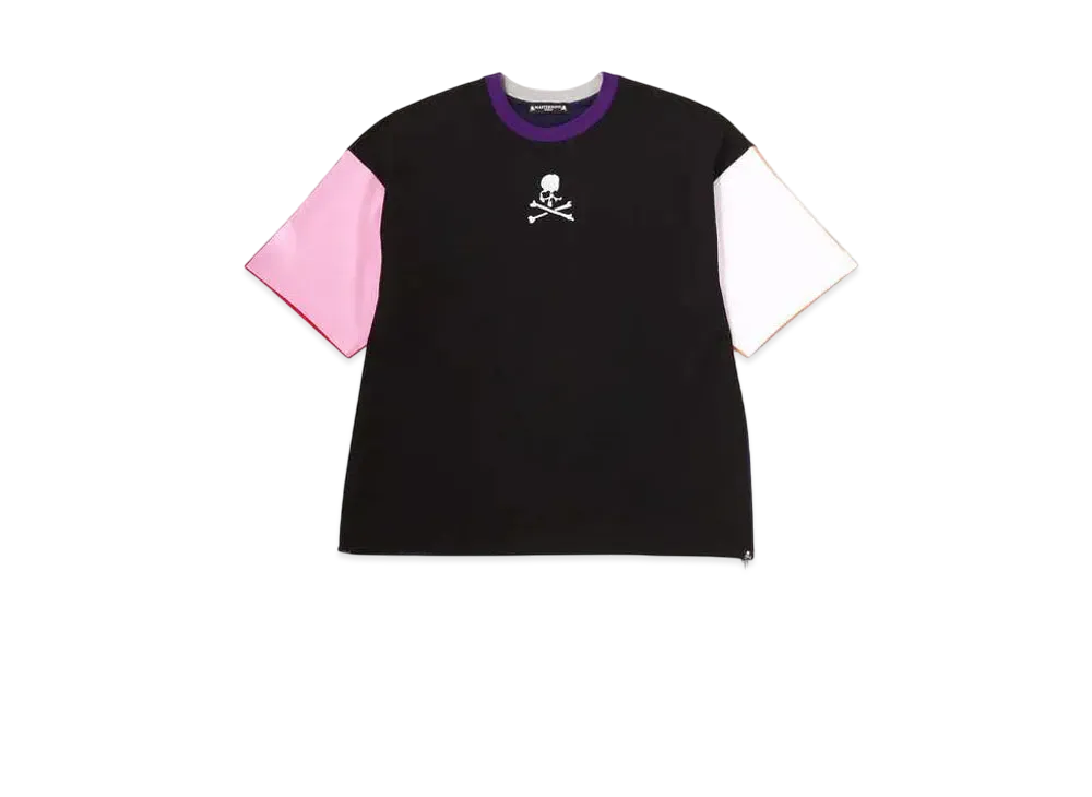 mastermind WORLD Boxy Multi Colored Tee "Mix (Front Black)"
