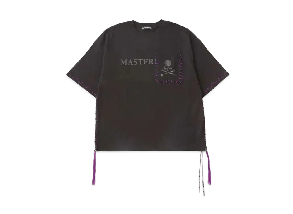 mastermind WORLD Boxy Hand Stitched Tee "Black"