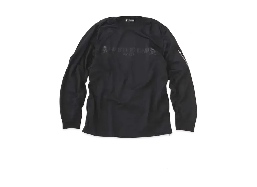 mastermind WORLD Bomber LS Tee "Black"