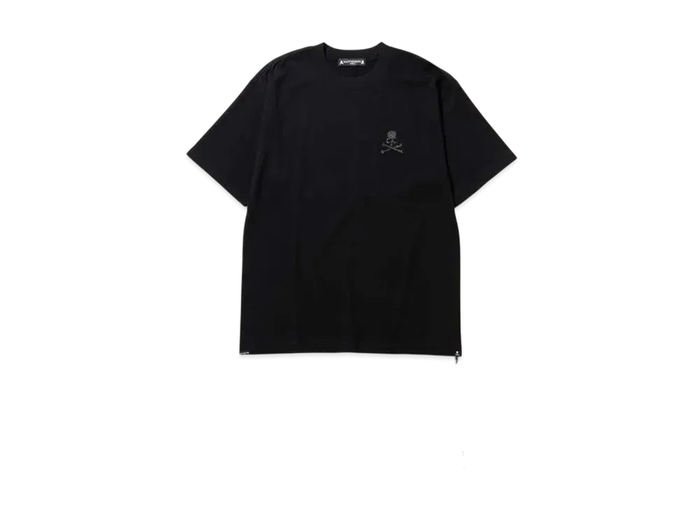 mastermind WORLD Boxy Swarovski(R) Tee "Black"