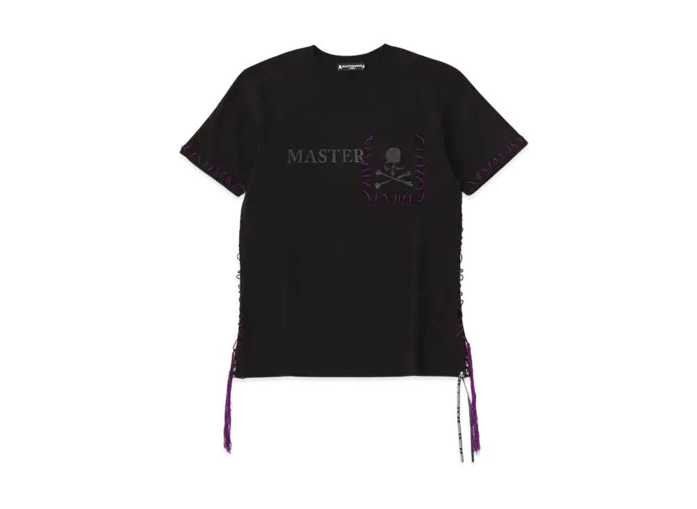 mastermind WORLD Hand Stitched Tee "Black"
