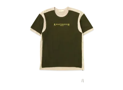 mastermind WORLD Double Layered Tee "Olive Sand"