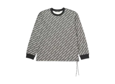 mastermind WORLD Diagonal Crewneck "Black"