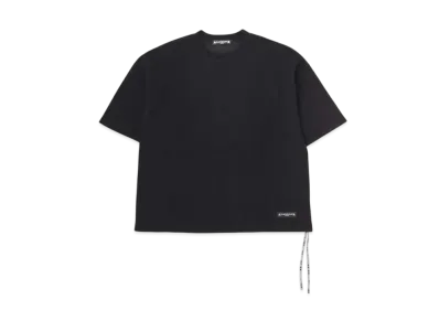 mastermind WORLD Boxy Pile Circle Tee "Black"