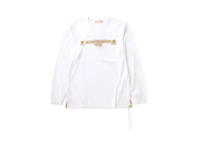 mastermind WORLD Sand Logo LS Tee "White"