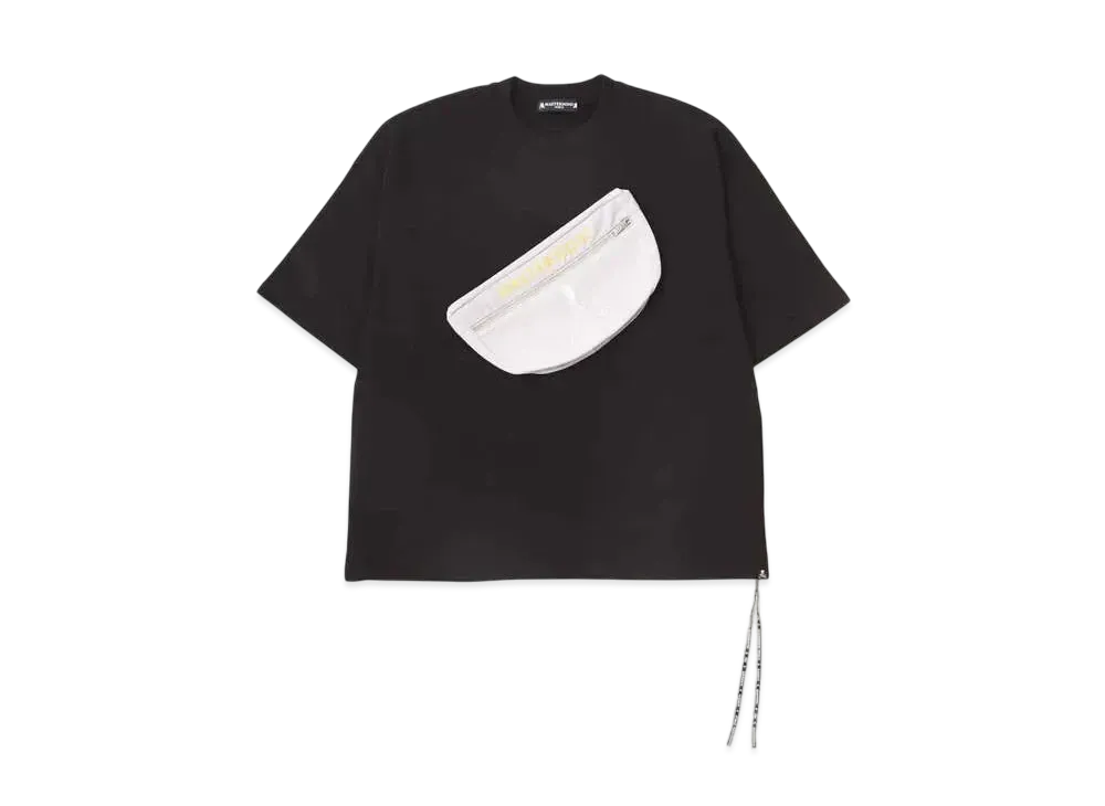 mastermind WORLD Boxy Bag Pocket SS Crewneck 2 "Black"