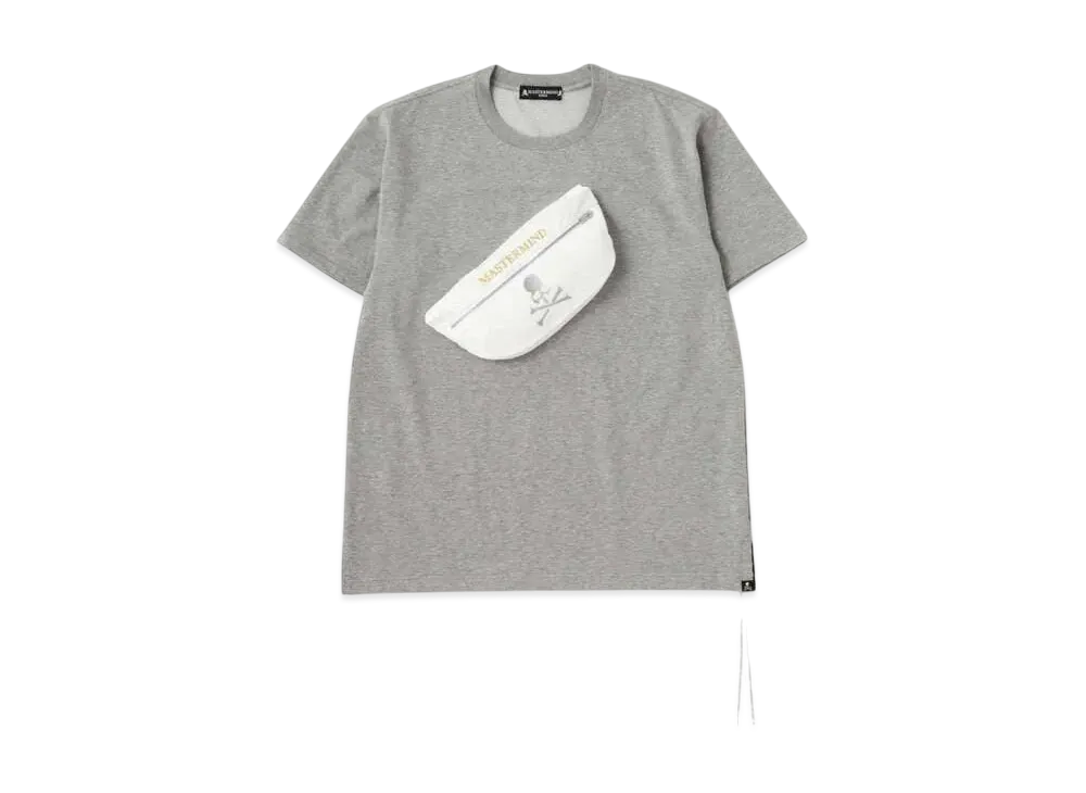 mastermind WORLD Bag Pocket SS Crewneck 2 "Top Gray"