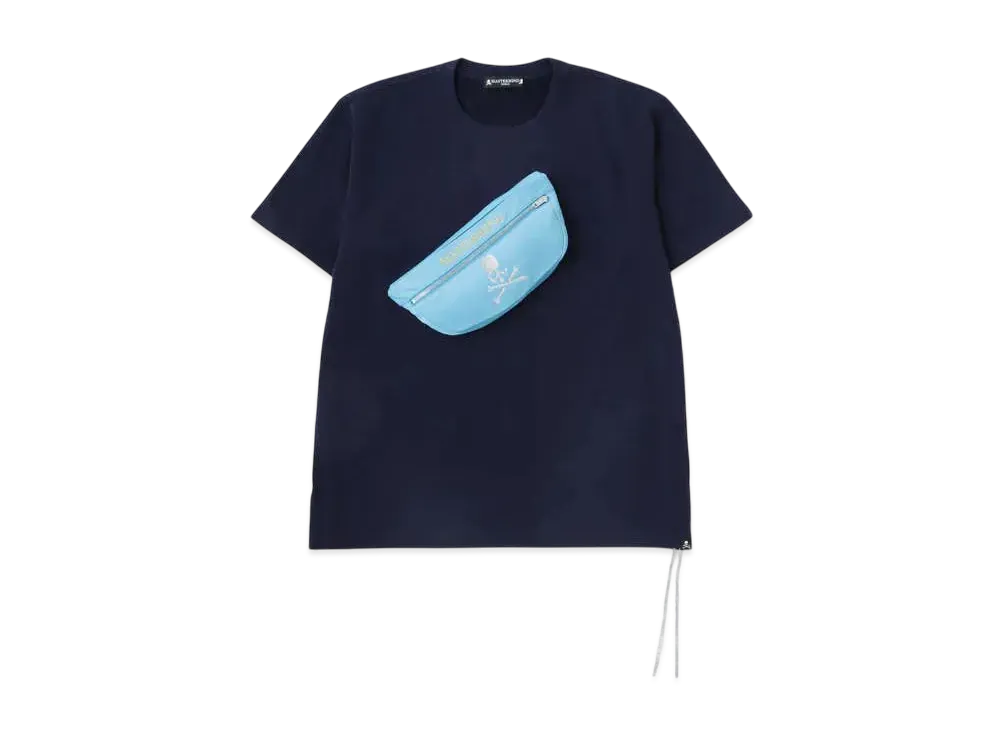 mastermind WORLD Bag Pocket SS Crewneck 2 "Navy"