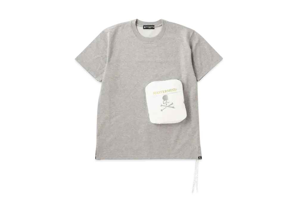 mastermind WORLD Bag Pocket SS Crewneck 1 "Top Gray"