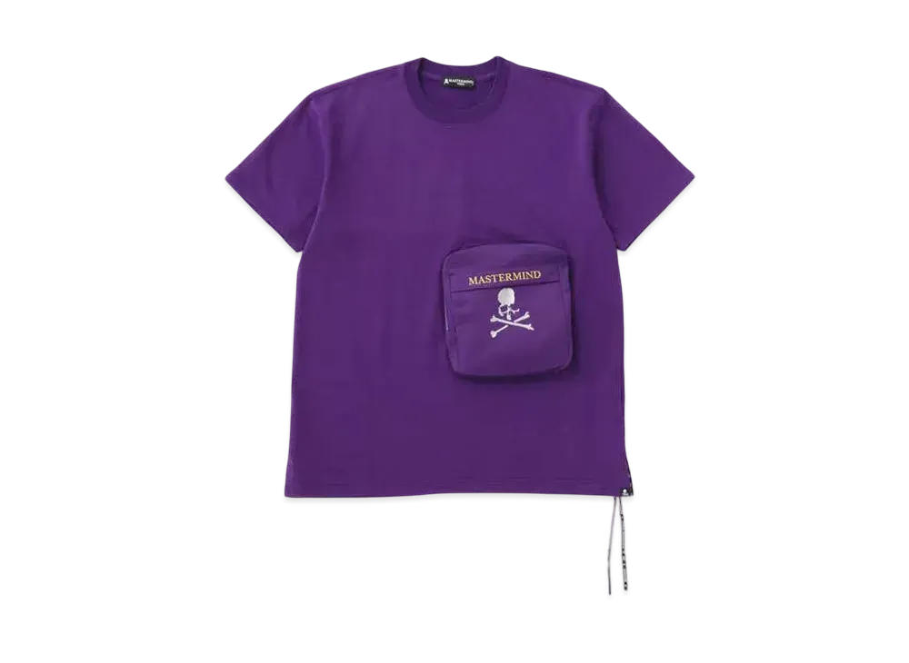 mastermind WORLD Bag Pocket SS Crewneck 1 "Purple"