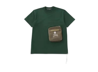 mastermind WORLD Bag Pocket SS Crewneck 1 "Dark Green"