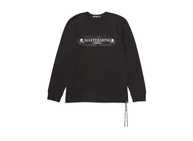 mastermind WORLD Noise LS Tee "Black"