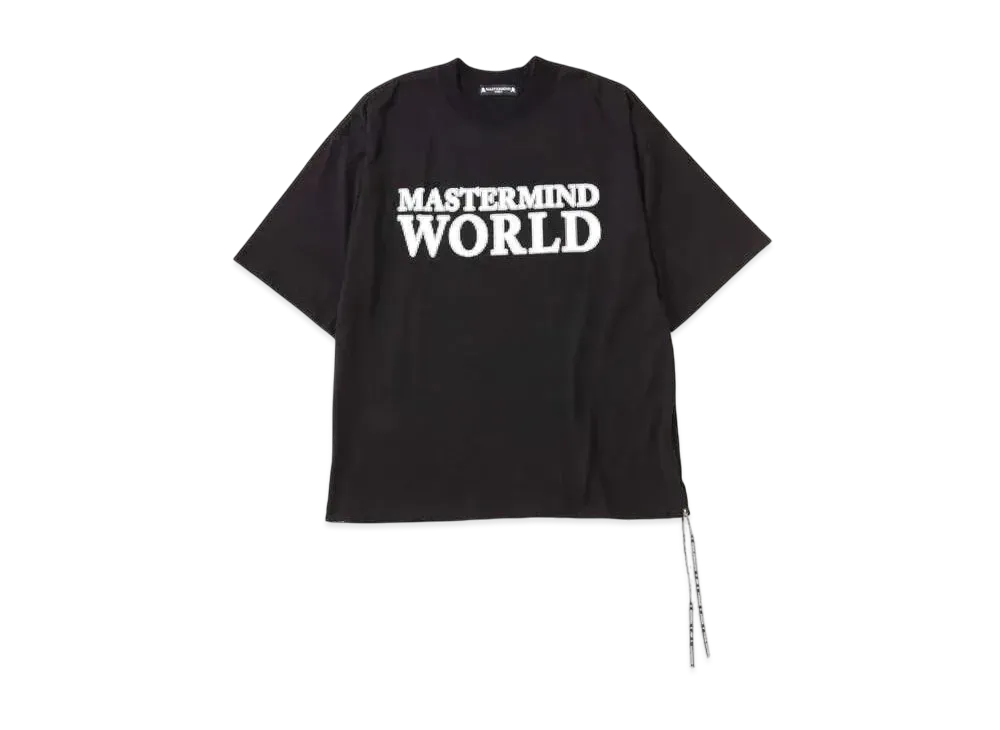 mastermind WORLD Boxy World Tee "Black"
