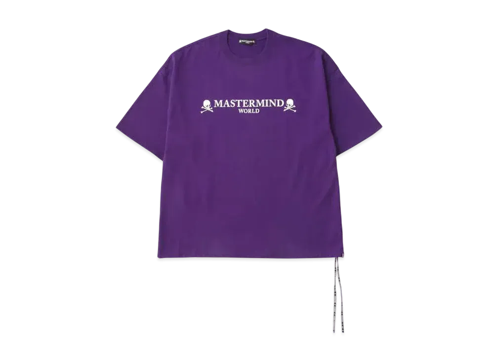 mastermind WORLD Boxy Logo Tee "Purple"